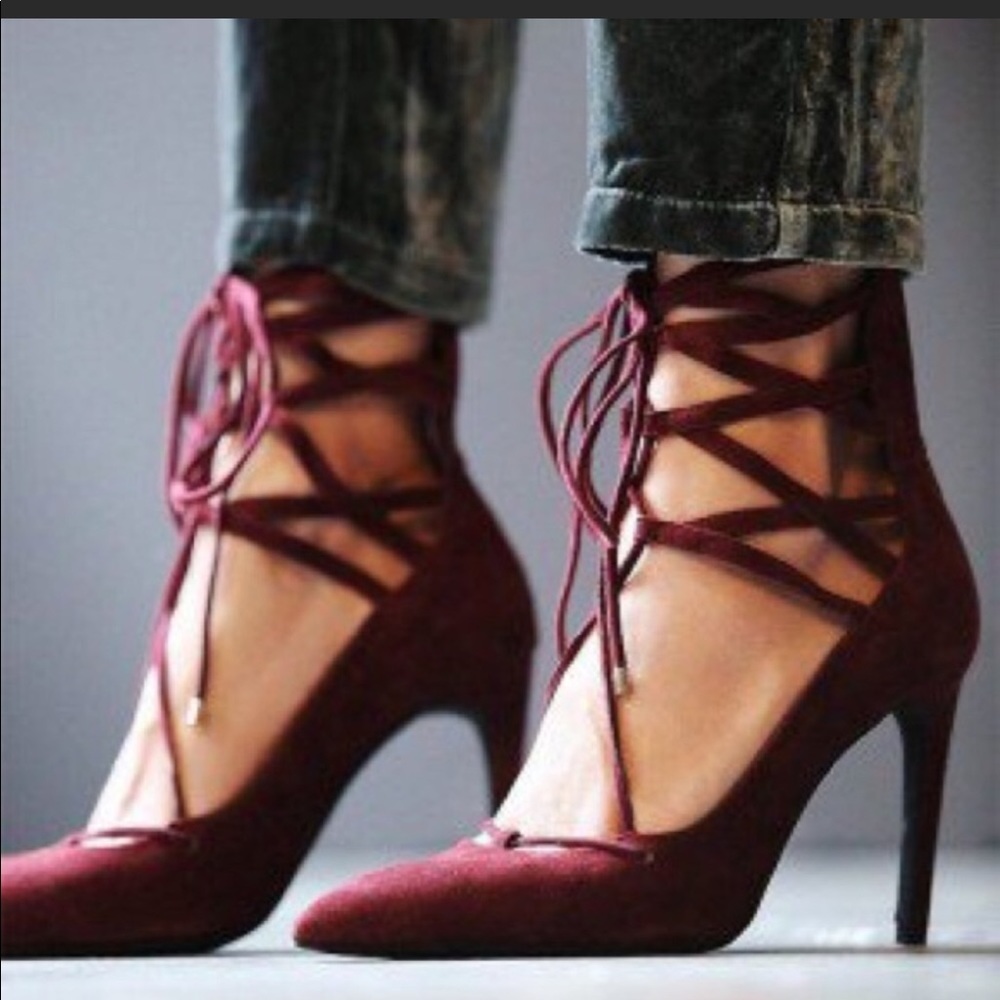 WORN ONCE Charlotte Russe Women’s heels size 6